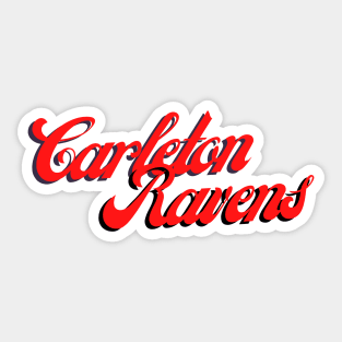 Carleton Ravens Sticker